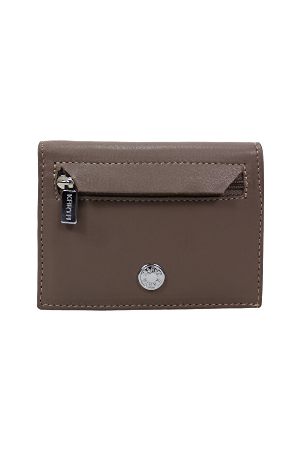100% Genuine Leather Unisex Card Holder Wallet 0027