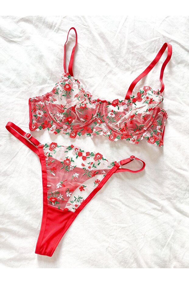 Transparent Clary Underwire Suit