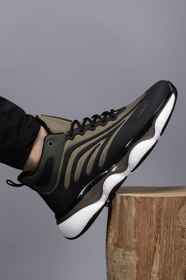 Tharndaer Erkek Sneaker Bot 0012420 Haki - 4