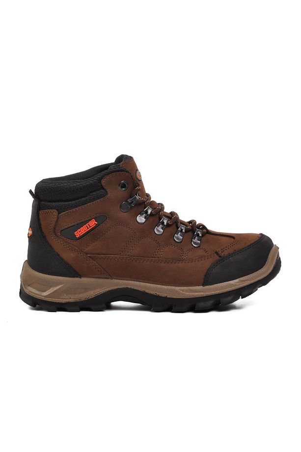 G5538 Crazy Kahve Hakiki Deri Su Geçirmez Unisex Outdoor Bot - 2