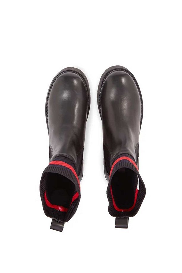 Kadın Tommy Hilfiger Flatform Low Boot EN0EN02301 - 5