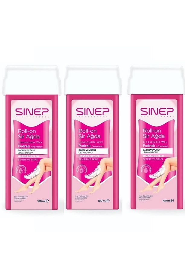 Roll-On Kartuş Sir Ağda Pudralı 3 Adet 100 ml - 1
