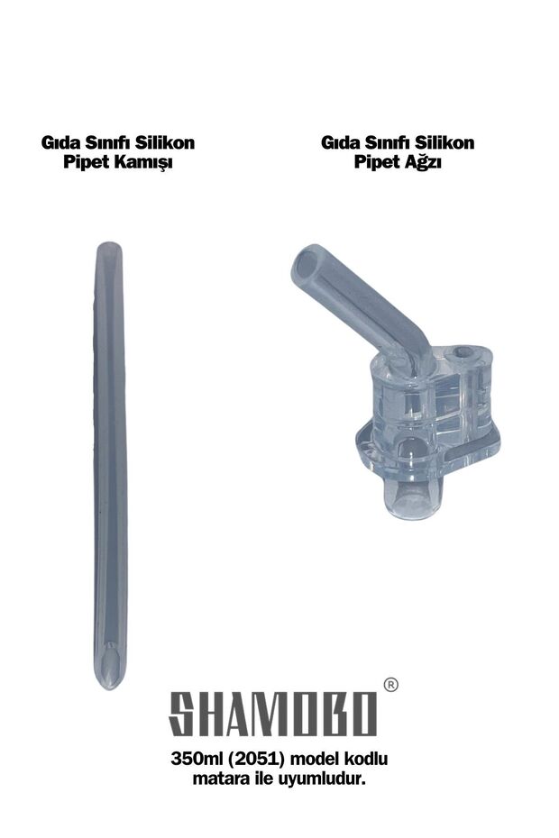 (YEDEK PİPETLİ) Sarı 350 ml Paslanmaz Çelik Pipetli Çocuk Matara Vagonlife - 3