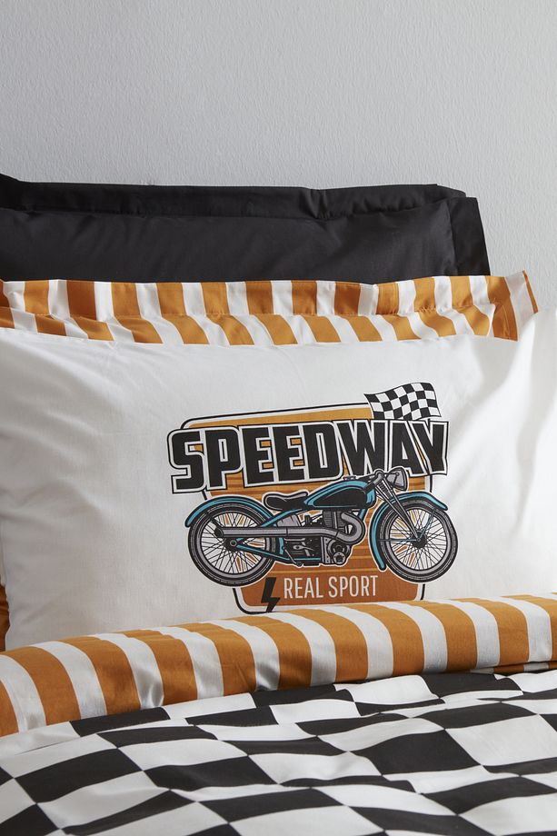 Young Speed Way %100 Pamuk Tek Kişilik Fitted Nevresim Takımı - 6