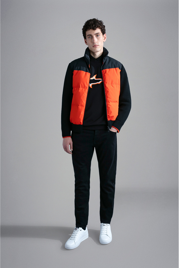 MEN'S ZIPPED PULLOVER C.W. WOOL - 4
