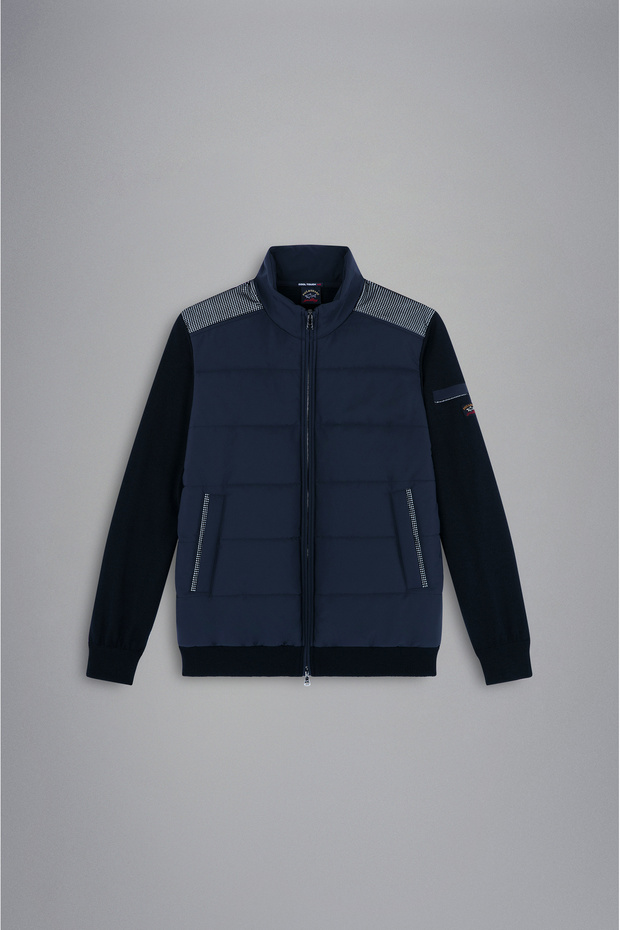 MEN'S ZIPPED PULLOVER C.W. WOOL - 6