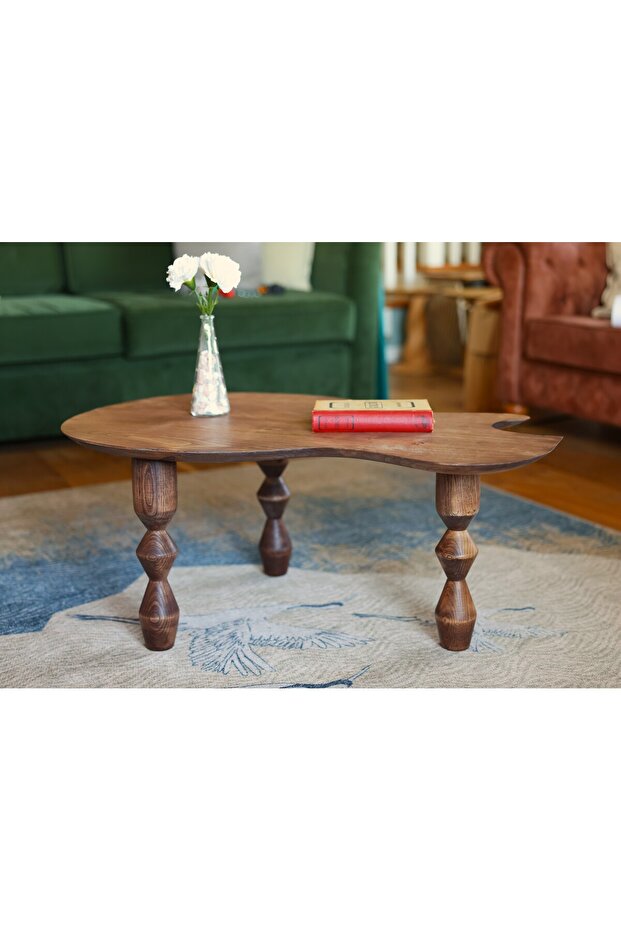 Ahşap gitar orta sehpa - 4