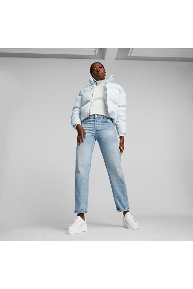 Classics Oversized Puffer Jacket Icy Blu - 3