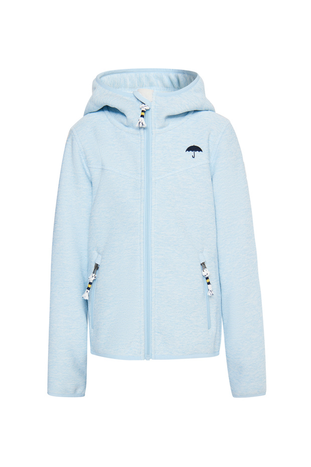 Strickfleeceblouson cu Teddyfutter rabine - 3