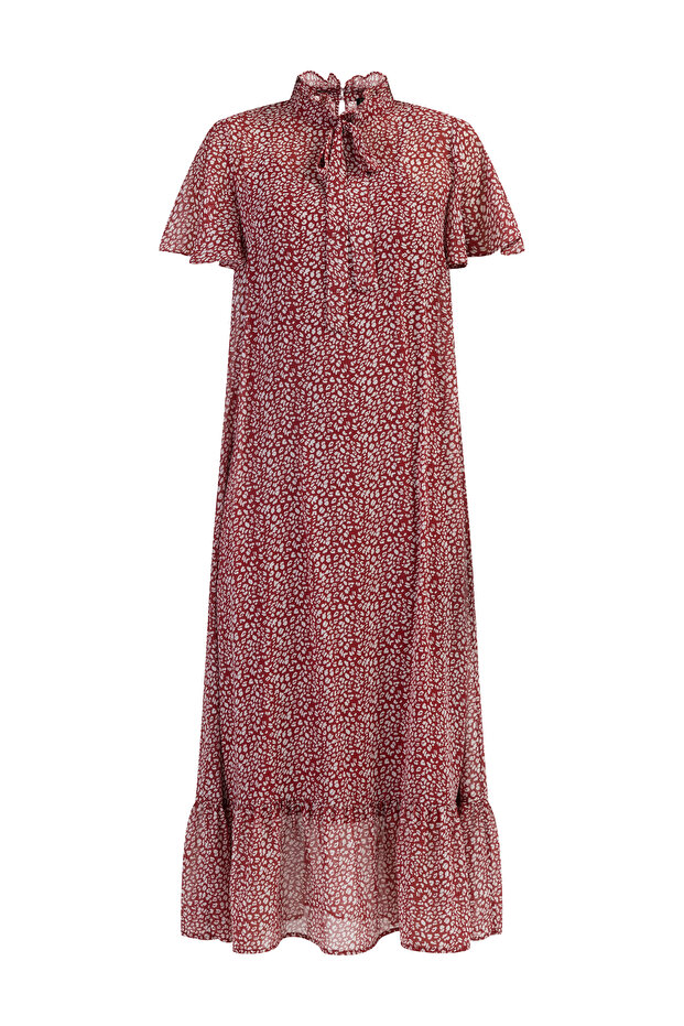 Midikleid aus Chiffon - 1