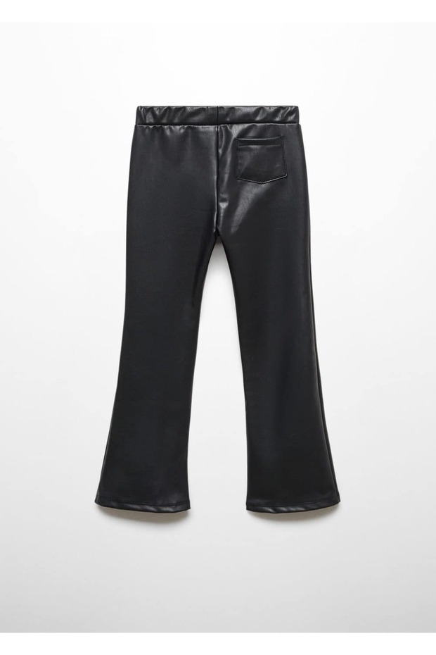 Deri Görünümlü Tayt - 2