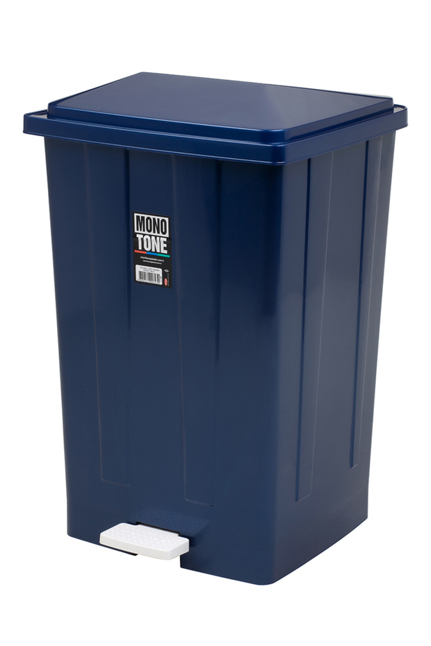 Bora Plastic Pedal Trash Can Cornered No: 5
