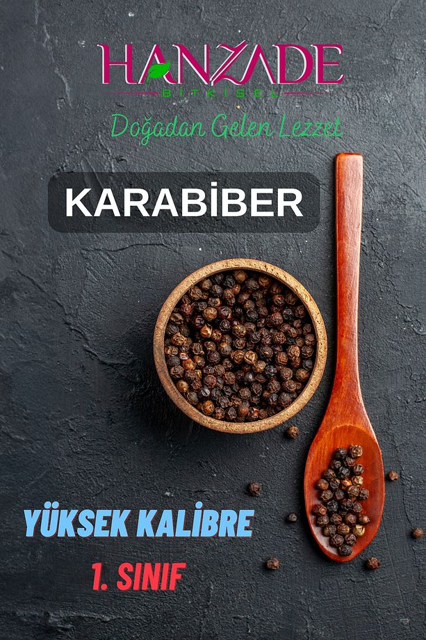 Karabiber Tane 100 Gr - Yüksek Kalibre, İri Taneli - 3