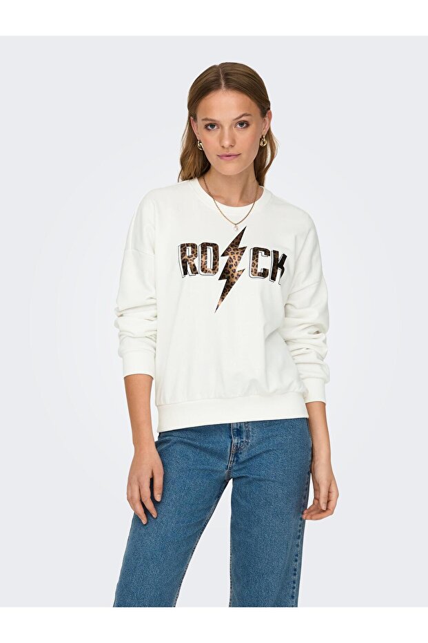 ONLRUNA L/S O-NECK BOX CC SWT