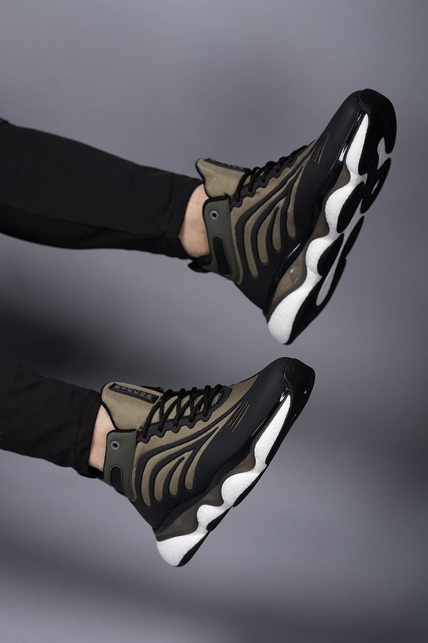 Tharndaer Erkek Sneaker Bot 0012420 Haki - 3