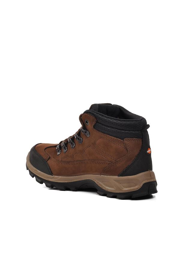 G5538 Crazy Kahve Hakiki Deri Su Geçirmez Unisex Outdoor Bot - 4