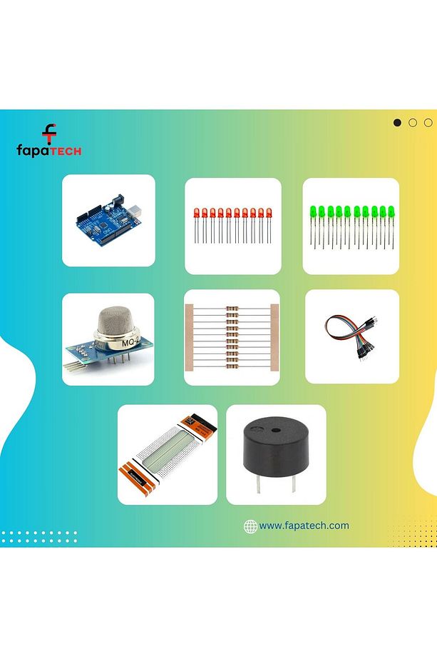 Arduino ile MQ-2 Gaz Sensörü ile Duman Dedektörü Proje Seti/ E-Pdf İçerikli - 4