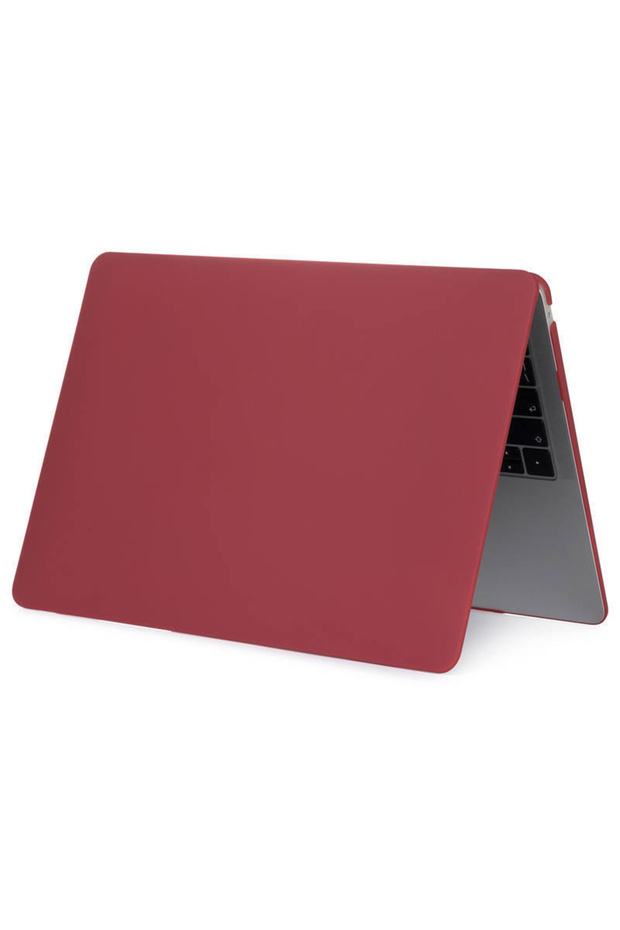 Macbook Pro 13 A2338 M2 işlemcili Kılıf Mat Doku Hardcase Kapak - 3