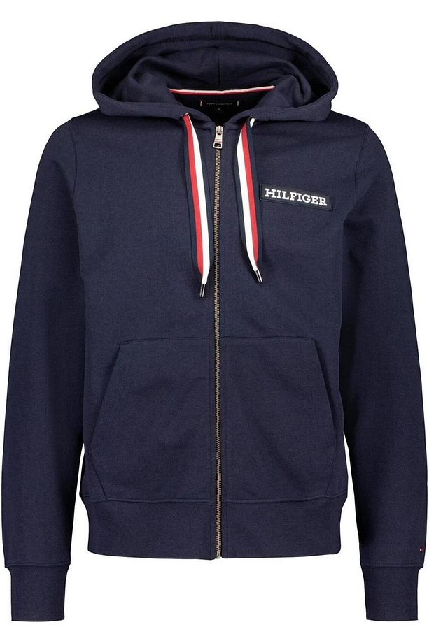 GLOBAL STRIPE HOODED ZIP THRU - 1