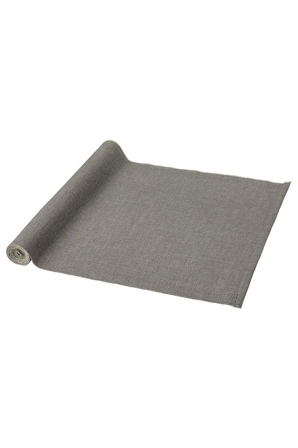 koyu gri 35x130 cm servis örtüsü - 1