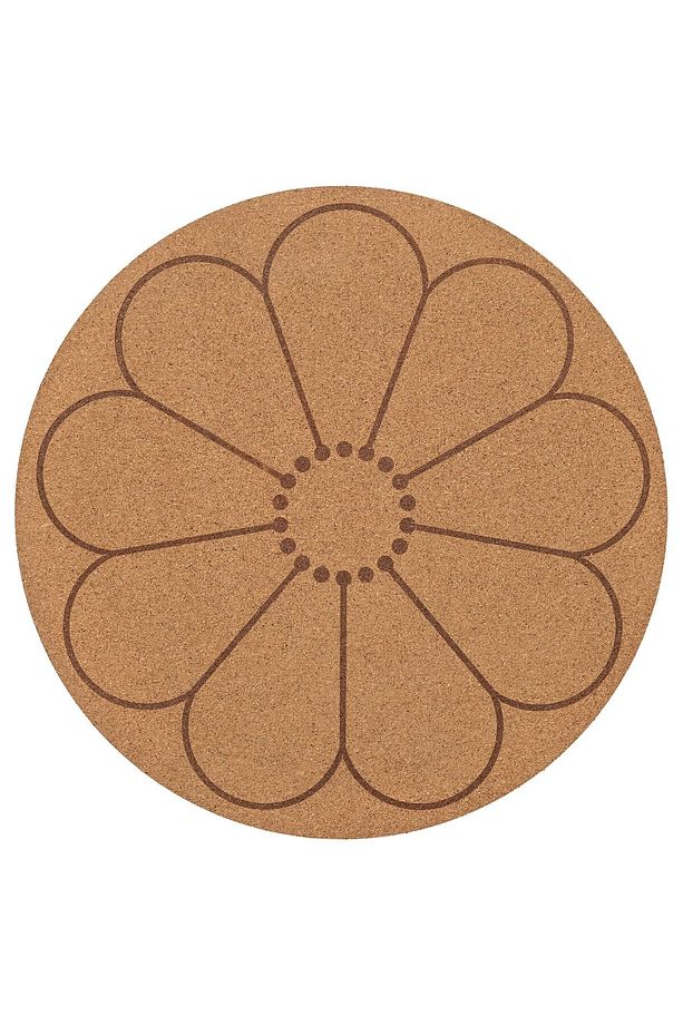 SVARTVIDE mantar-çiçek desenli 35 cm amerikan servisi - 1