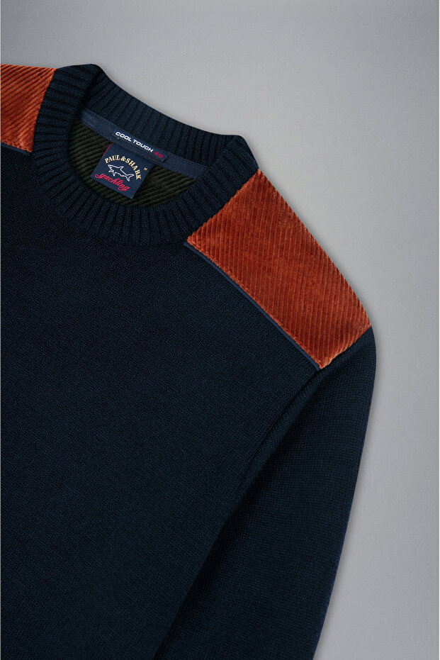 MEN'S KNITTED ROUNDNECK C.W. WOOL - 6