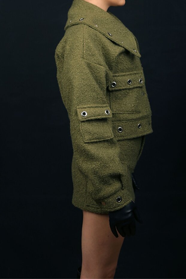 oversize buklet ceket - 3