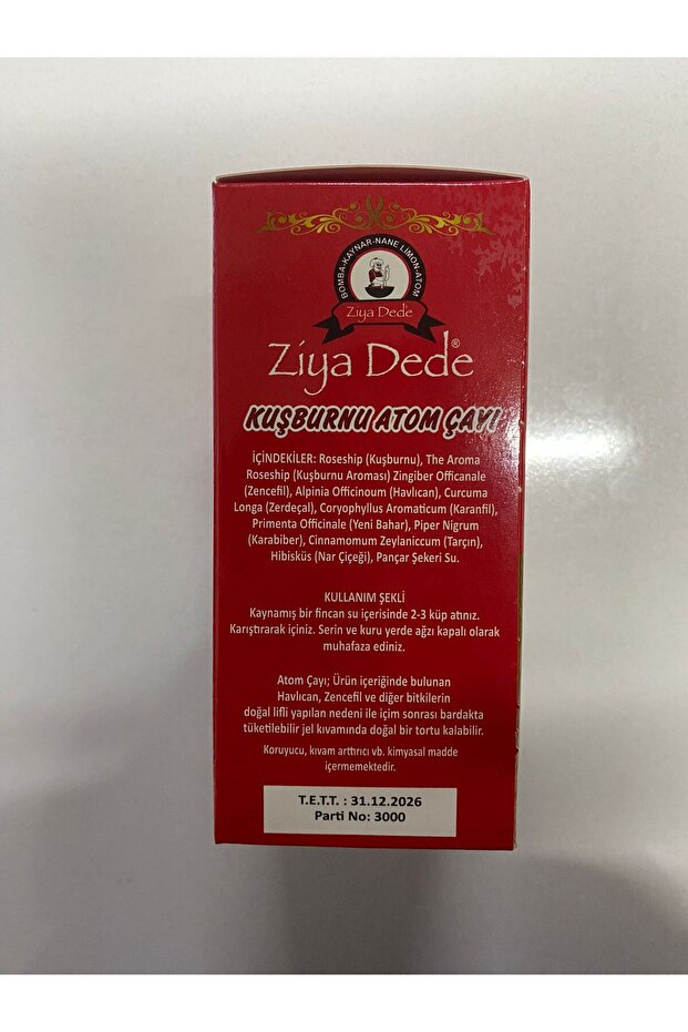 Ziya Dede Kuşburnu Atom Çayı 150 Gr - 5