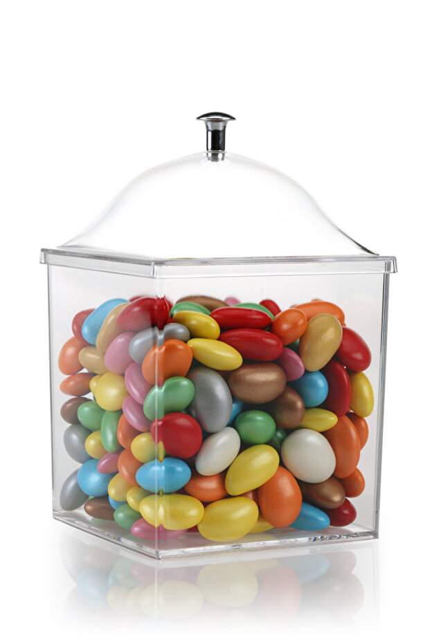 PC Square Jar Set 15*15*13 CM