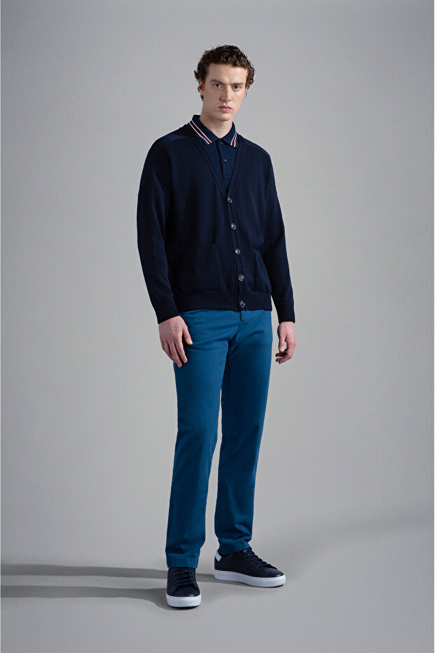 MEN'S WOOLLEN PULL WITH BUTTONS - 4