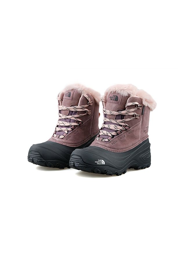 Y Shellista V Lace Wp Genç Kar Botu NF0A7W5XODR1 Mor - 3
