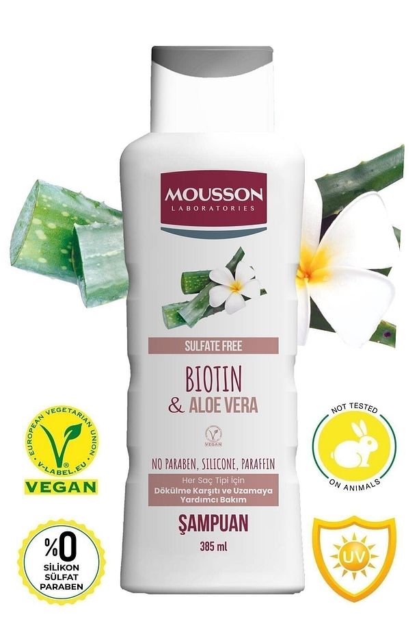 Biotin Ve Aloe Vera Içeren Dökulme Karşıtı Ve Uzamaya Yardımcı Sülfatsız Şampuan 385 ml - 6