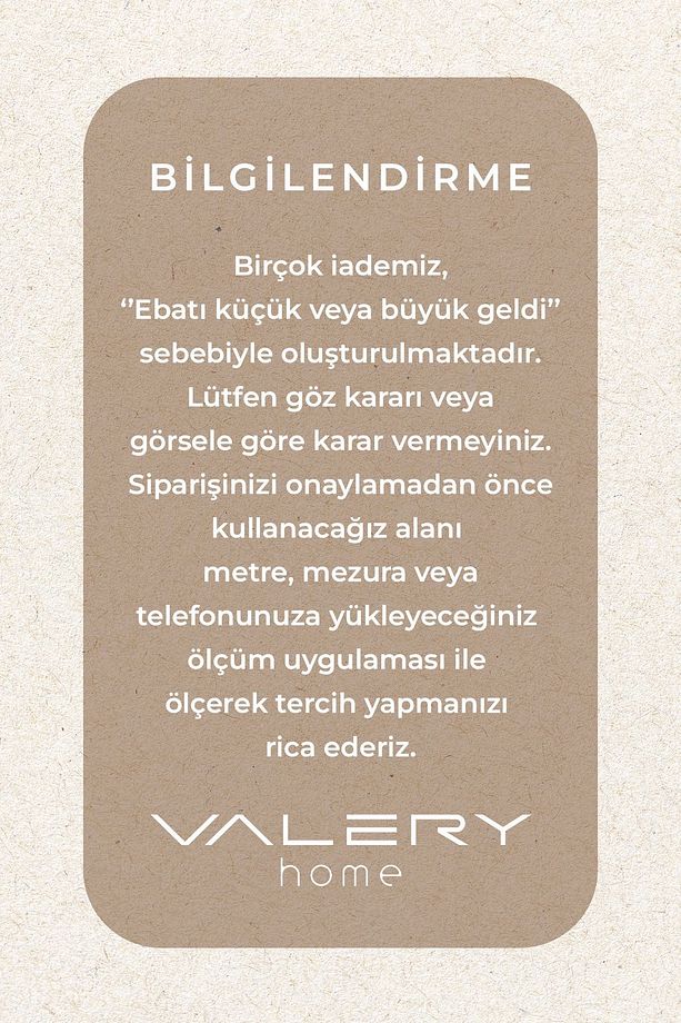 Vl Briella Kaymaz Taban Yüzeyi Yumuşak Yıkanabilir Bej Halı - 6