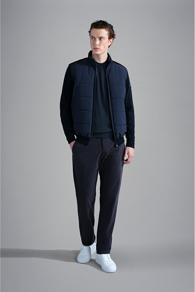 MEN'S ZIPPED PULLOVER C.W. WOOL - 4