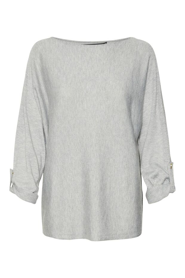 Strickpullover U-Boot Ausschnitt Pullover - 2