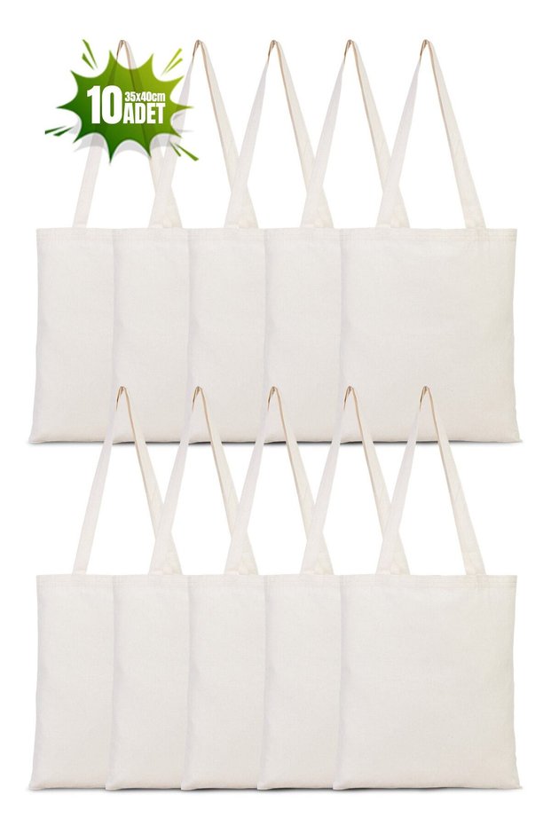 Raw Cloth Bag (10 Pcs)