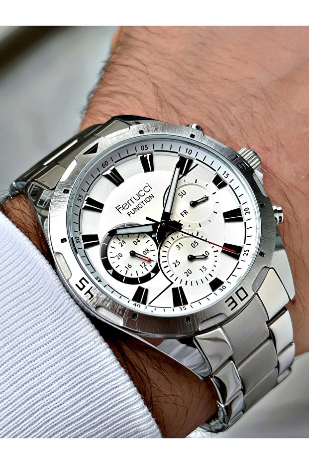 Function Çelik Kordon Erkek Kol Saati - 1
