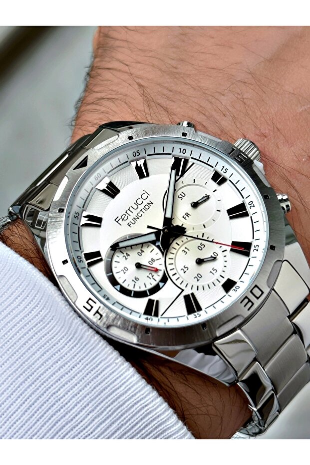 Function Çelik Kordon Erkek Kol Saati - 4