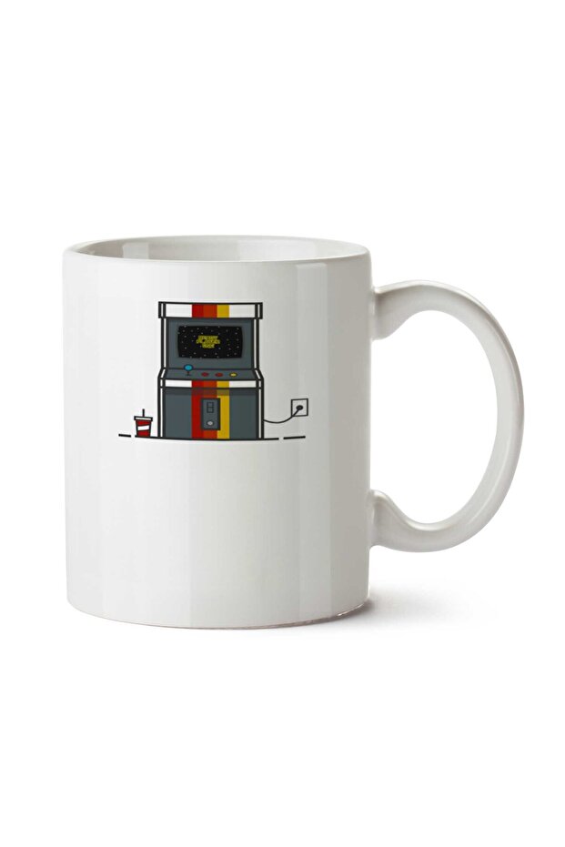Fliperama Arcade Two Sided Printed Mug