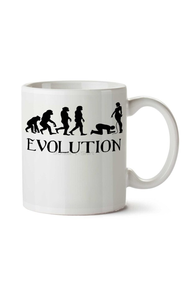 كوب مطبوع على الجانبين من Femdom BDSM Evolution
