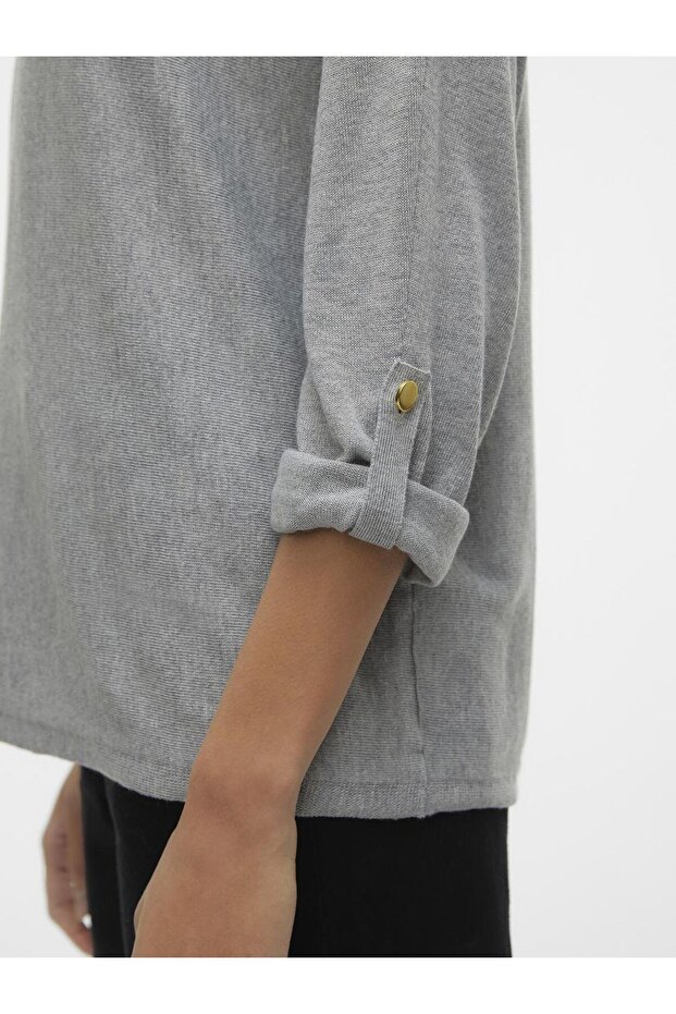 Strickpullover U-Boot Ausschnitt Pullover - 6