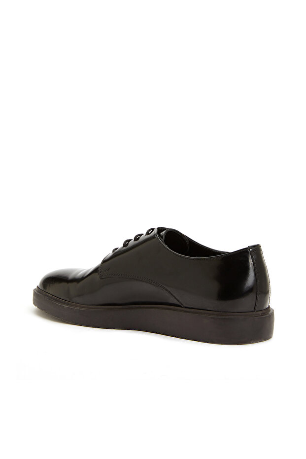 Siyah Erkek Deri Ayakkabı - 3