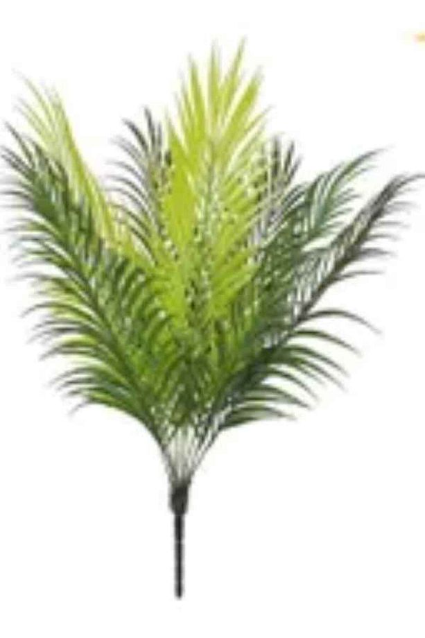 Yapay Çiçek Palmiye Areka Yapay Bitki Salon Çiçeği 9 Yaprak 50cm Saksı Dahi Değildir - 2