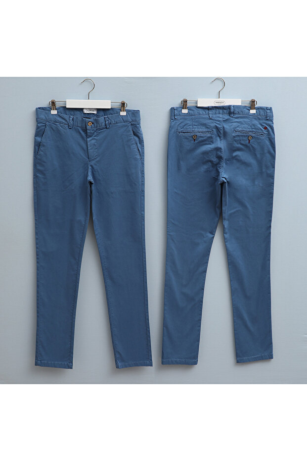 Slim Chino Cotton Men's Trousers