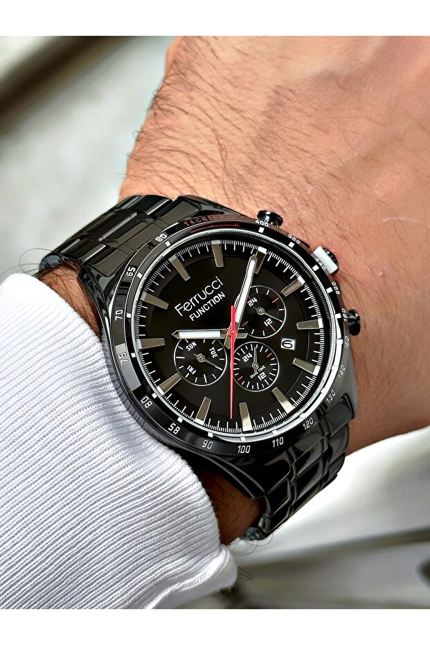 Function Çelik Kordon Erkek Kol Saati - 4