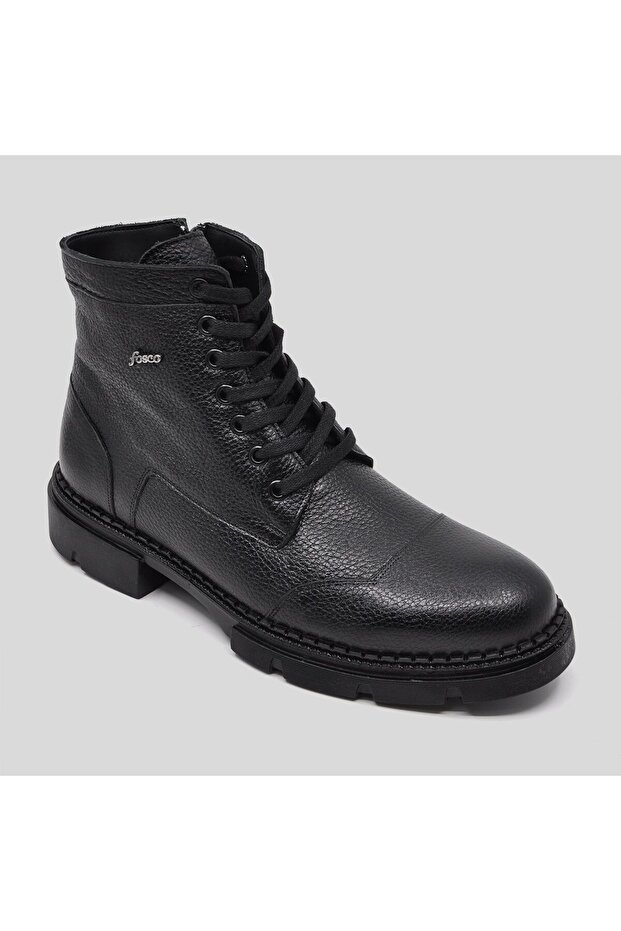 Hakiki Deri Kışlık Erkek Bot 2901 551 - 3