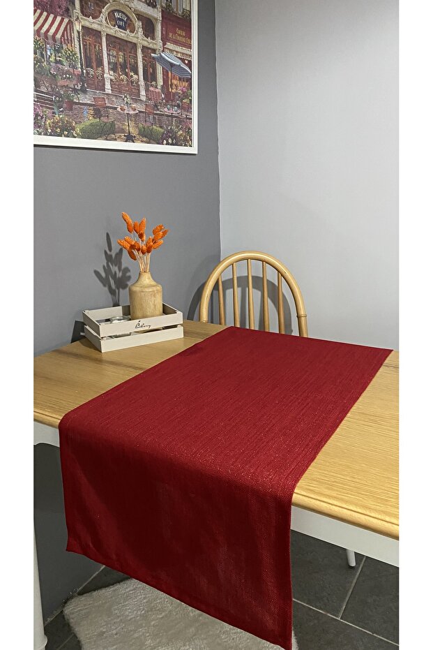 45x180 cm - Red Glitter Runner