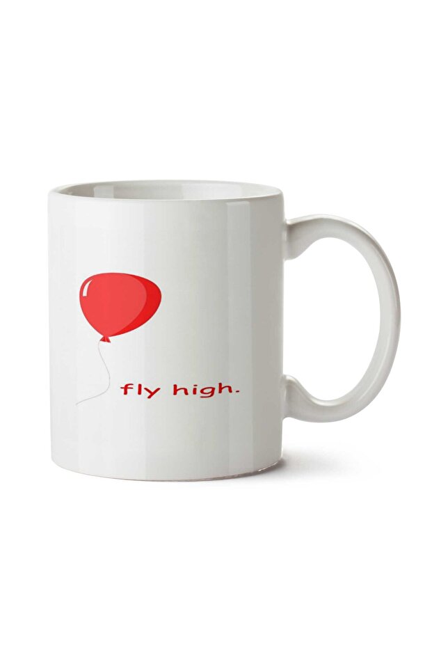 كوب مطبوع على الجانبين من Fly Balloon