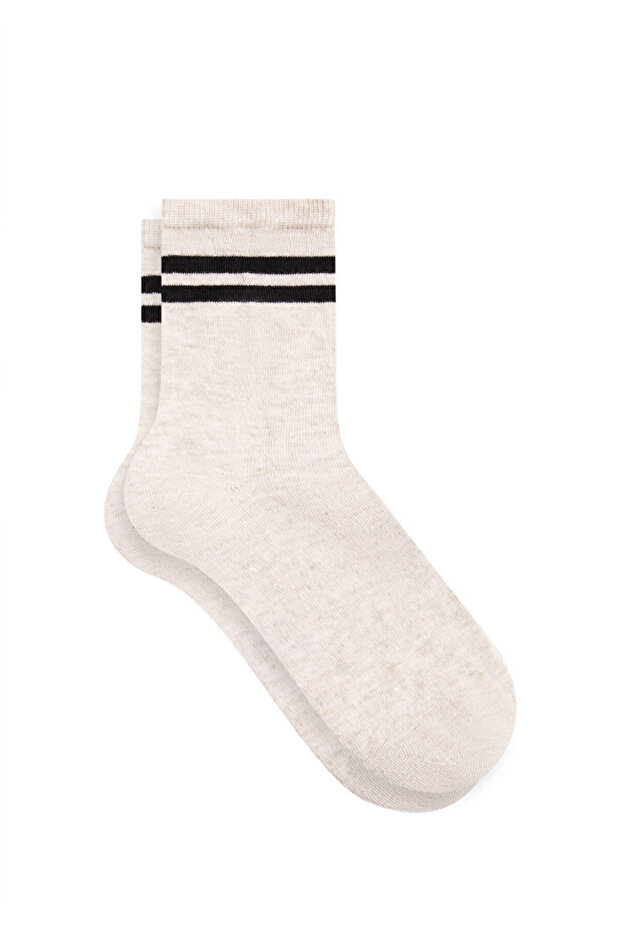 Beige Socket Socks 1912055-70141 - 1
