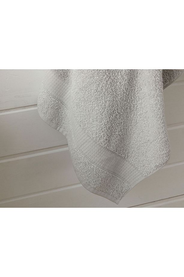 Pure Basic Banyo Havlusu 100x150 Cm Gri - 2